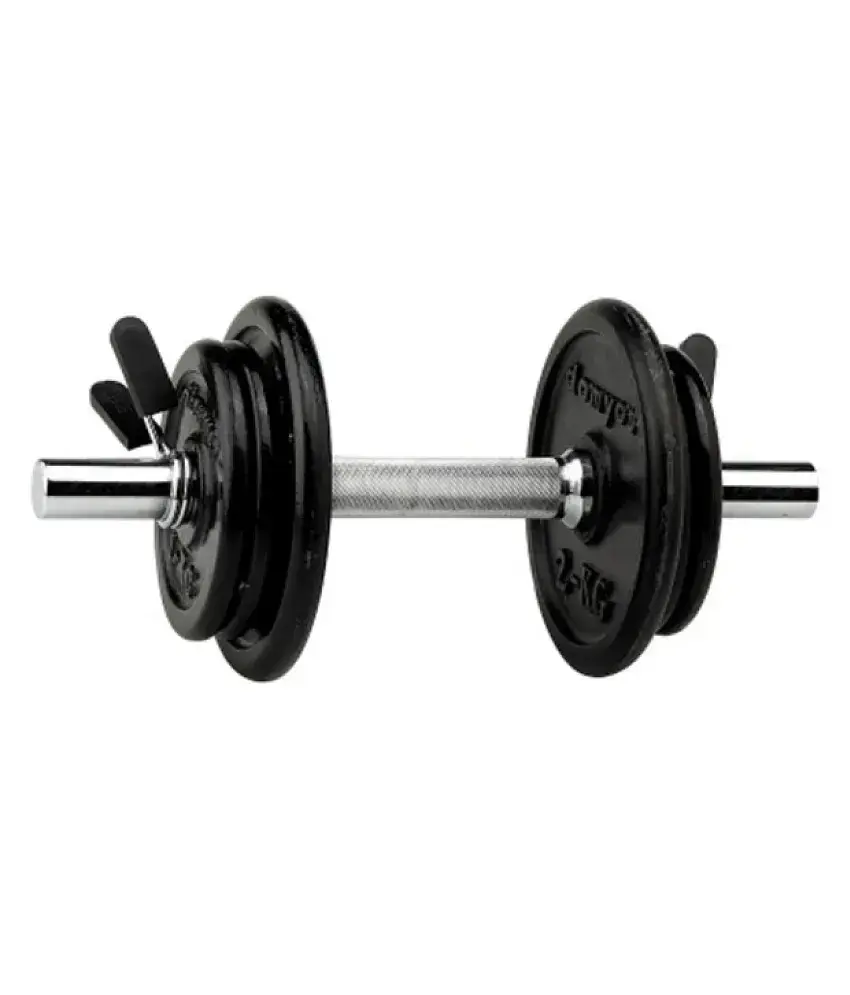 DOMYOS Black Dumbbell Kit 10 Kg By Decathlon Buy Online at Best Price on Snapdeal