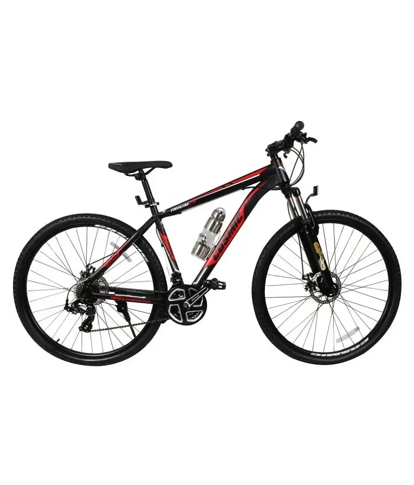 COSMIC TRIUM 29 INCH 21 SPEED HARDTRAIL BICYCLE BLACK RED SPECIAL EDITION Buy Online at Best Price on Snapdeal