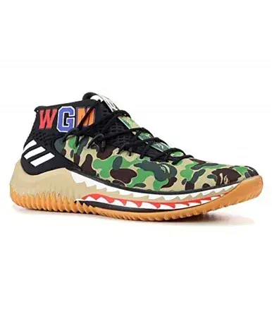 Adidas ORIGNAL S DAME 4 BAPE 2019 Green Basketball Shoes Buy Adidas ORIGNAL S DAME 4 BAPE 2019 Green Basketball Shoes Online at Best Prices in India on Snapdeal