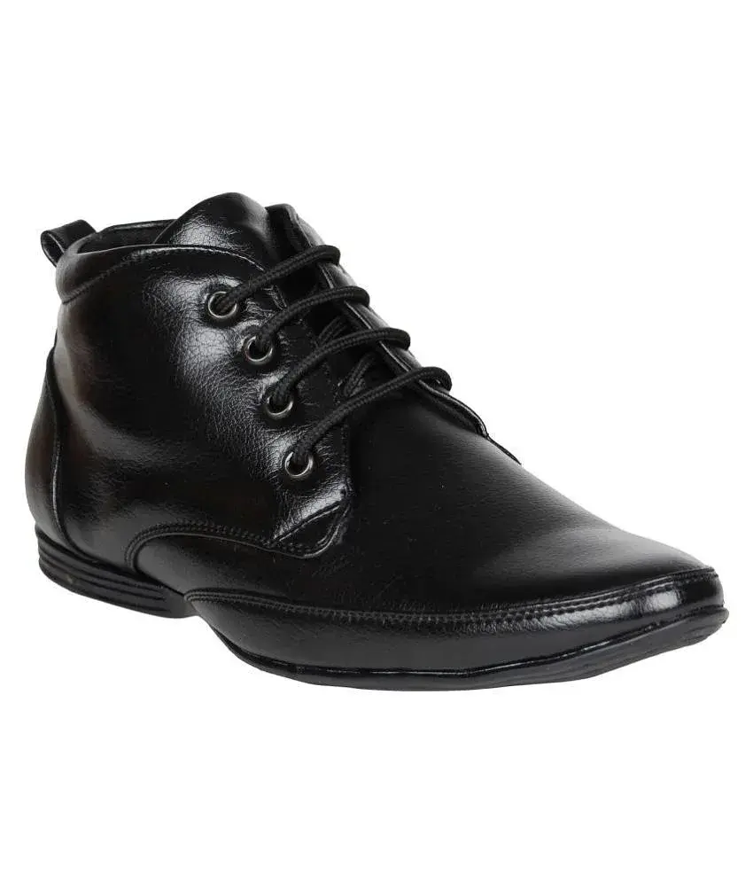 Fangirl office black formal shoes sale