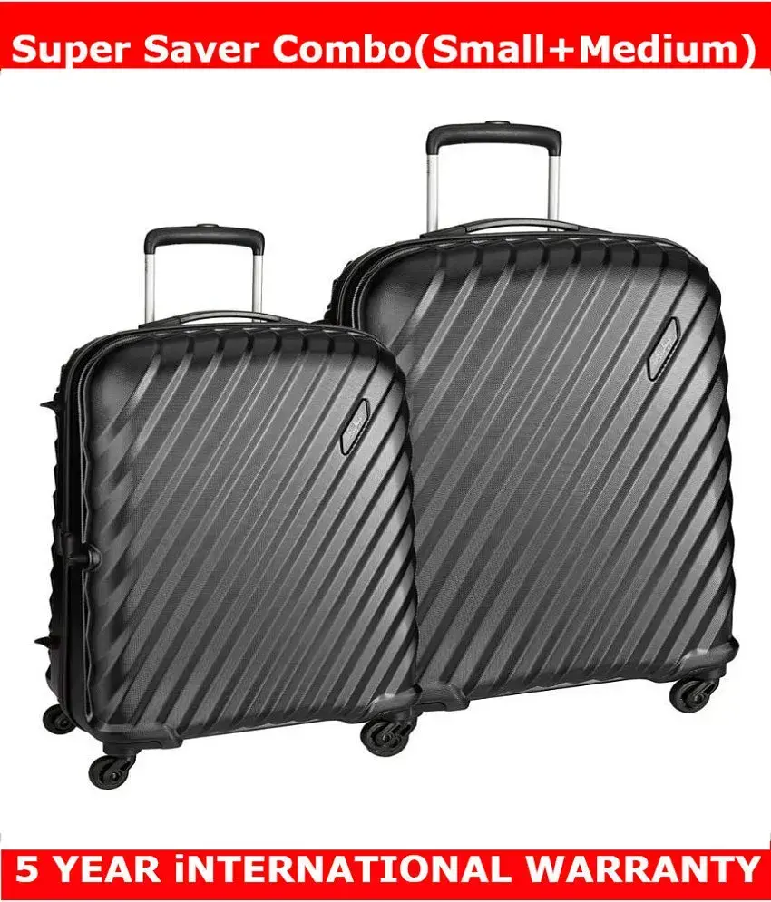 Skybags Black Small Medium 55cm 65cm travel bag trolley bag luggage bag suitcase luggage trolleyA A Check in Hard Westport Combo Luggage suitcase combo