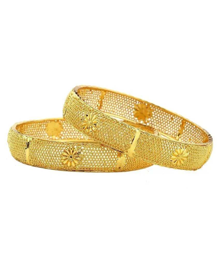 Gold plated bangles on snapdeal sales