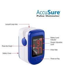 Accusure PULSE OXIMETER (SPO2) FINGER TIP Finger Tip