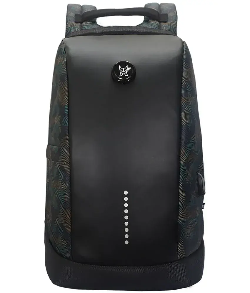 Arctic Fox Slope Anti Theft Backpack with USB Charging Port 15 Inch Laptop Backpack Camo Black Buy Arctic Fox Slope Anti Theft Backpack with USB Charging Port 15 Inch Laptop Backpack