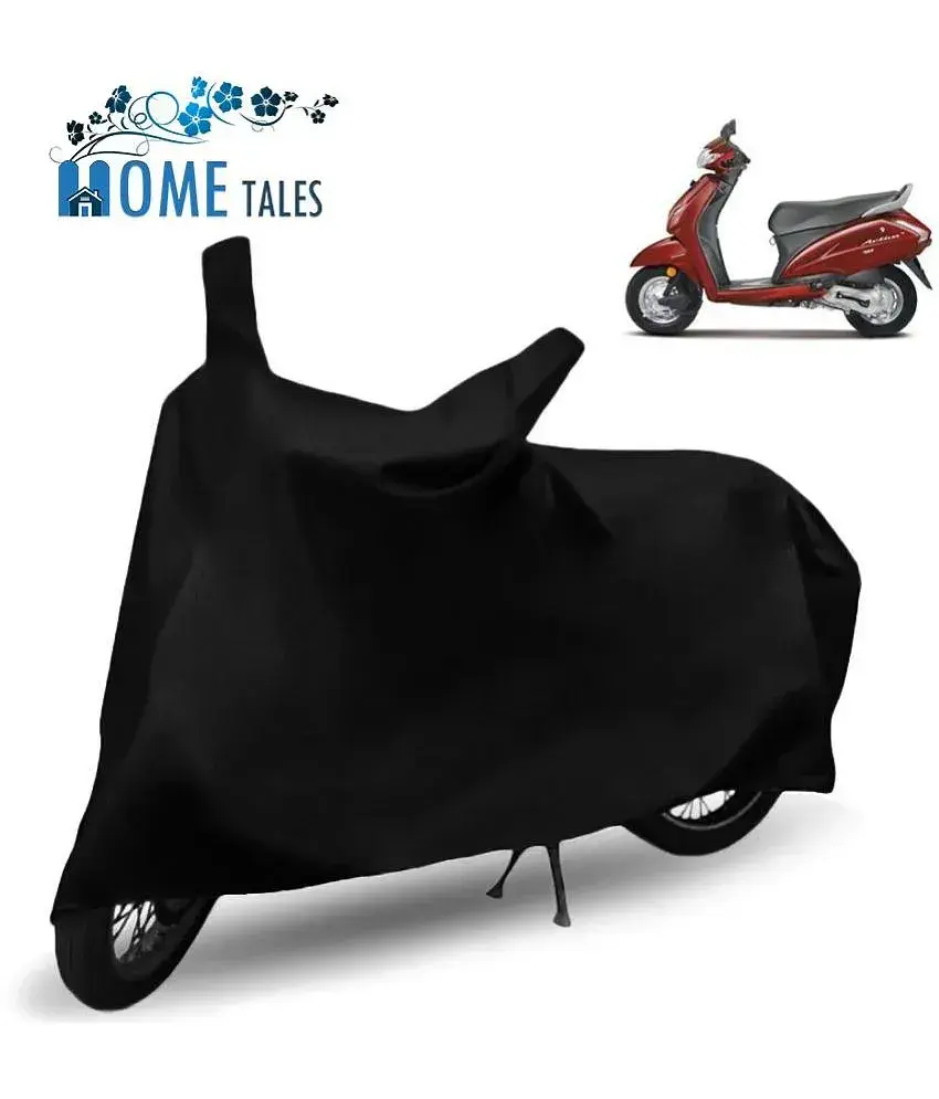 Mahek Accessories Black Bike Body Cover For Honda Activa 4G Pack Of1