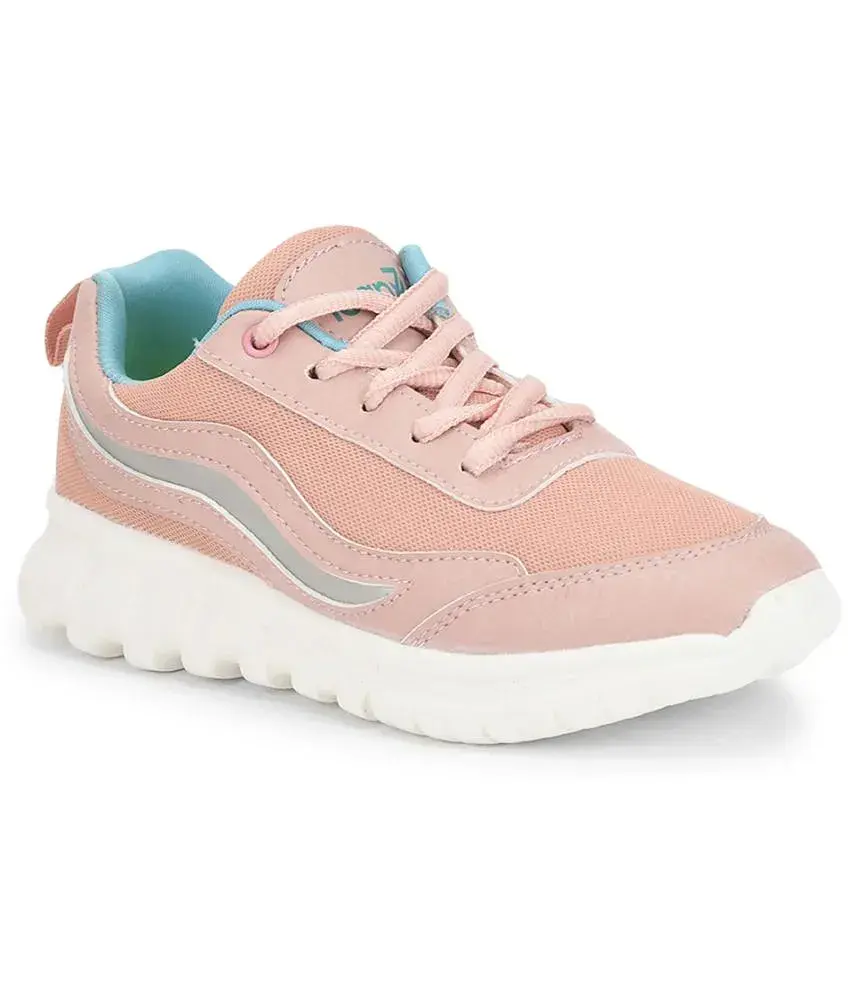 Liberty Peach Sports Shoes for Girls