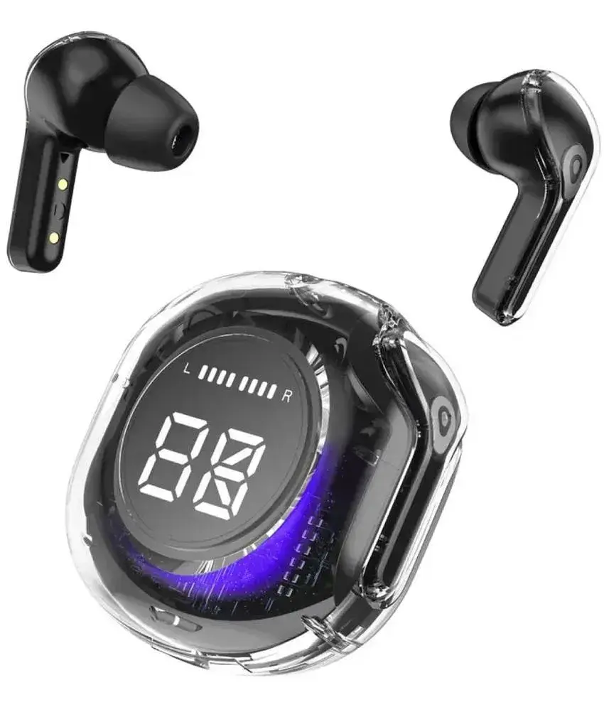 Buy COREGENIX Ultrapodspro Type C Bluetooth Headphone In Ear 30 Hours Playback Low Latency IPX4 Splash Sweat Proof Black Online at Best Price in India Snapdeal