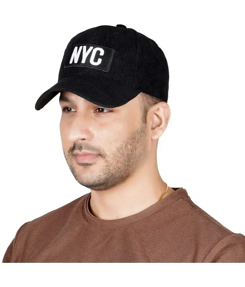 valdez Black Cotton Blend Men s Cap Pack of 1 Buy Online at Low Price in India Snapdeal